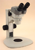 NCS07 — Nikon SMZ645 Zoom Stereomicroscope on Plain Stand